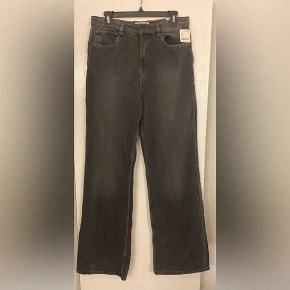 NWT We The Free Tinsley Baggy High Rise Jeans Blowout Black Size 30 - Picture 4 of 10